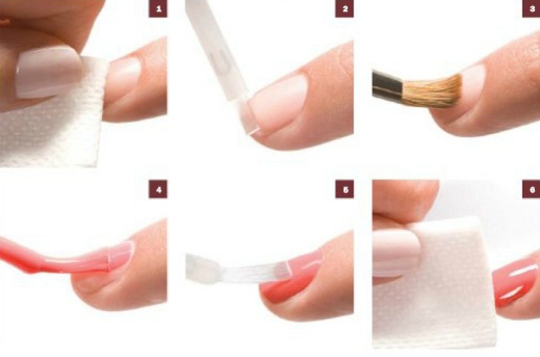 Инструкция по нанесению геля для ногтей