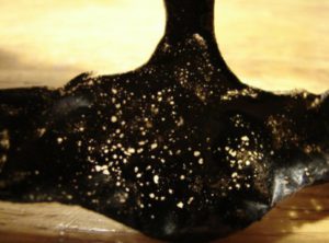 Маска из угля и желатина: свойства